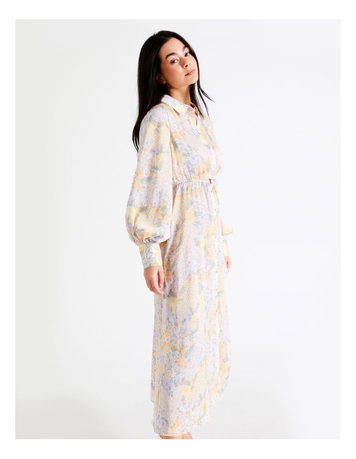 Free Delivery Tokito Recycled Satin Maxi Shirt Dress in Multi not ...