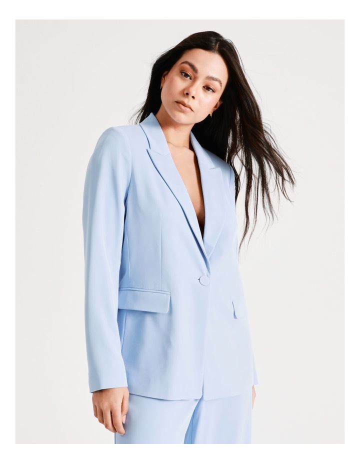 Cheaper Tokito Single Button Recycled Blazer in Pale Blue United States ...